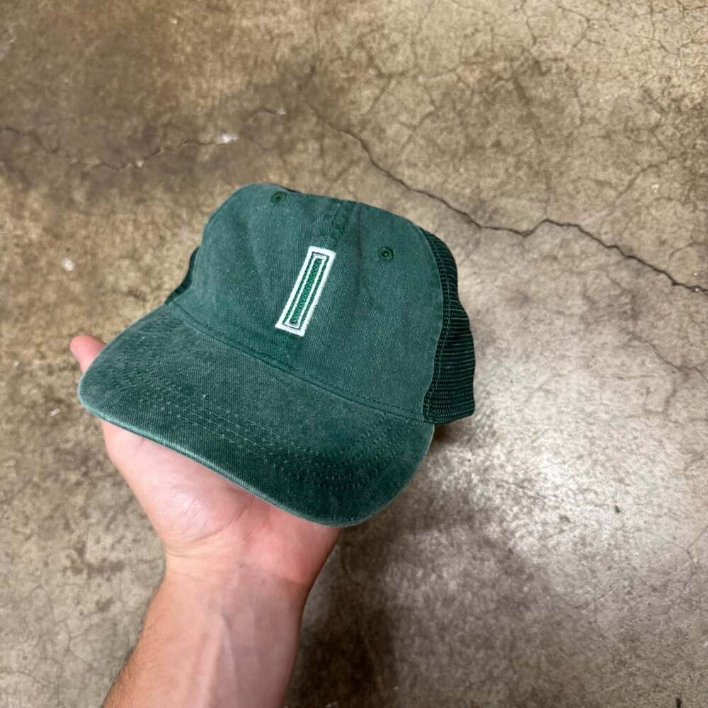 Ohiopyle 81 Green Embroidered Tube Logo Trucker Hat Cap